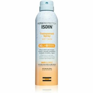 ISDIN Transparent Spray Wet Skin napozó spray SPF 50 250 ml kép