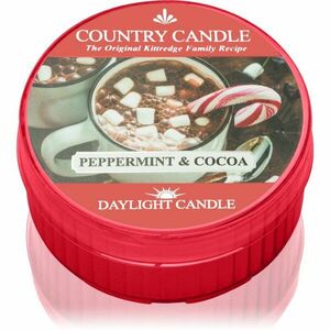 Country Candle Peppermint & Cocoa teamécses 42 g kép