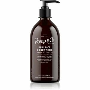 Pomp & Co Hair and Body Wash tusfürdő gél és sampon 2 in 1 1000 ml kép