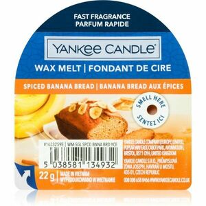 Yankee Candle Spiced Banana Bread illatos viasz aromalámpába 22 g kép