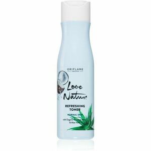 Oriflame Love Nature Aloe Vera & Coconut Water frissítő arctisztító víz hidratáló hatással 150 ml kép