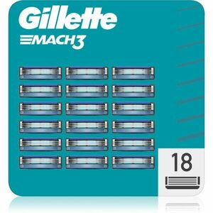 Gillette Mach3 tartalék pengék 18 db kép