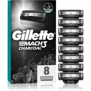 Gillette Mach3 Charcoal tartalék pengék 8 db kép