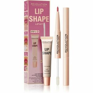 Makeup Revolution Lip Shape Kit ajakápoló készlet árnyalat Pink Nude 1 db kép