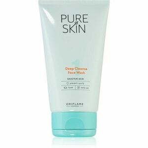 Oriflame Pure Skin tisztító gél az arcbőrre zsíros bőrre 150 ml kép