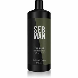 Sebastian Professional SEB MAN The Boss hajsampon a finom hajért 1000 ml kép