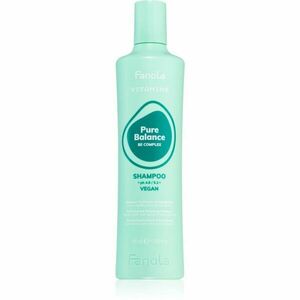 Fanola Vitamins Pure Balance Shampoo tisztító sampon zsíros korpa ellen 350 ml kép