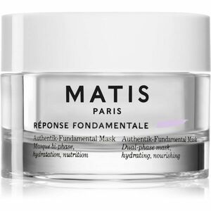 MATIS Paris Réponse Fondamentale Authentik-Fundamental Mask regeneráló és hidratáló arcmaszk kétfázisú bőrápoláshoz 50 ml kép