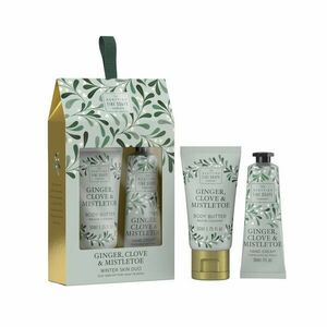 Scottish Fine Soaps Ginger, Clove & Mistletoe Winter Skin Duo ajándékszett (testre) kép