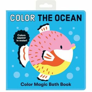 Mudpuppy Color Magic Bath Book Color The Ocean fürdési játékkönyv 0+ y 1 db kép