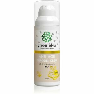 Green Idea Antiage natural cream with Q10 and ginseng krém érett bőrre 50 ml kép
