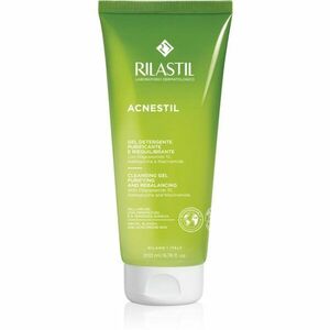 Rilastil Acnestil tisztító gél a faggyú termelődés ellen az aknéra hajlamos zsíros bőrre 200 ml kép