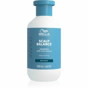Wella Professionals Invigo Scalp Balance mélyen tisztító sampon a zsíros fejbőrre 300 ml kép