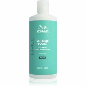 Wella Professionals Invigo Volume Boost tömegnövelő sampon a selymes hajért 500 ml kép