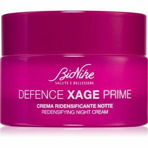 BioNike Defence Xage tápláló krém a bőr sűrűségének megújítására éjszakára 50 ml kép