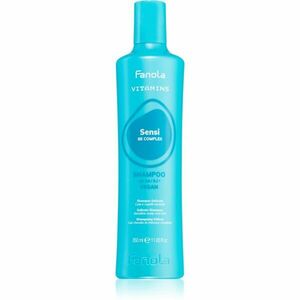 Fanola Vitamins Sensi Delicate Shampoo finom állagú tisztító sampon nyugtató hatással 350 ml kép