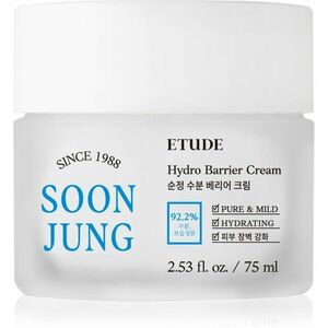 ETUDE SoonJung Hydro Barrier Cream intenzív nyugtató és védő krém érzékeny és irritált bőrre 75 ml kép