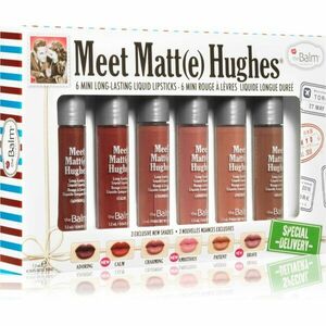 theBalm Meet Matt(e) Hughes Mini Kit Special Delivery folyékony rúzs szett kép