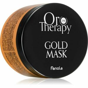 Fanola Oro Therapy Gold Mask hidratáló maszk száraz és rakoncátlan hajra 300 ml kép