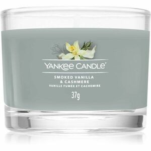 Yankee Candle Smoked Vanilla & Cashmere viaszos gyertya 37 g kép