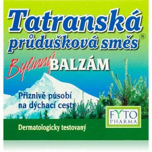 FytoPharma Tatran bronchial blend gyógynövényes kenőcs a normális légzőszervi működés támogatására 40 g kép