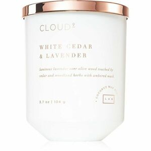 DW Home Cloud White Cedar & Lavender illatgyertya 104 g kép
