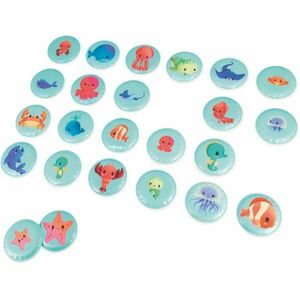 Janod Bath Memory Memóriajáték kádba való Sea Animals 2 y+ 24 db kép