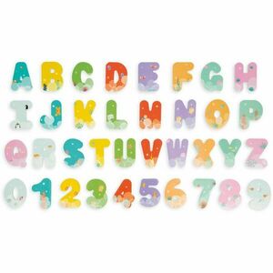 Janod Bath Toy Letters & Numbers Fürdőjátékok 2 y+ 36 db kép