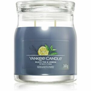 Yankee Candle Black Tea & Lemon illatgyertya 368 g kép