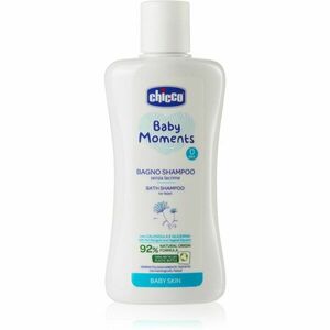 Chicco Baby Moments Bath Shampoo testsampon gyermekeknek születéstől kezdődően 200 ml kép