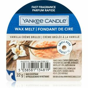 Yankee Candle Vanilla Crème Brûlée illatos viasz aromalámpába 22 g kép