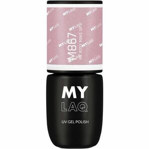 MYLAQ UV Gel Polish géles körömlakk árnyalat My Rosy Makeup 5 ml kép