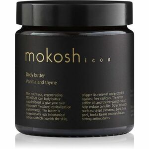 Mokosh Icon Vanilla & Thyme tápláló vaj a testre 120 ml kép