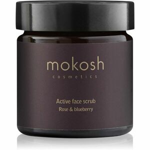 Mokosh Rose & Blueberry hidratáló peeling arcra 60 ml kép