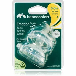 Bebeconfort Emotion Physio Slow Flow etetőcumi 0-6 m 2 db kép