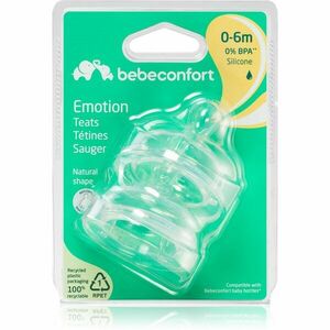 Bebeconfort Emotion Slow Flow etetőcumi 0-6 m 2 db kép