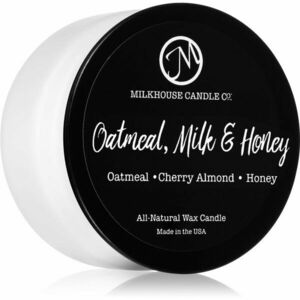 Milkhouse Candle Co. Creamery Oatmeal, Milk & Honey illatgyertya Sampler Tin 42 g kép