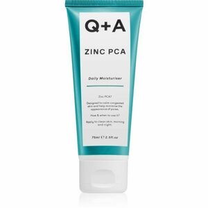 Q+A Zinc PCA feszesítő arckrém a bőr kisimításáért és a pórusok minimalizásáért 75 ml kép