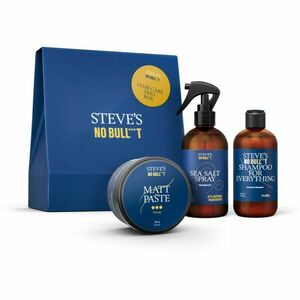 Steve's No Bull***t Hair Care Trio Box ajándékszett (hajra) uraknak kép