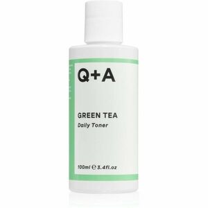 Q+A Green Tea tisztító arc tonik zöld teával 100 ml kép