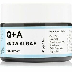 Q+A Snow Algae tápláló hidratáló száraz nagyon száraz érzékeny bőrre 50 g kép