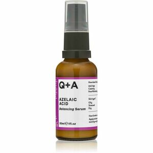 Q+A Azelaic Acid bőrfelület-egyesítő szérum a bőr minőségének javítására 30 ml kép