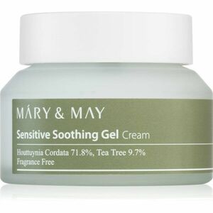 MARY & MAY Sensitive Soothing Gel Cream gyengéd és hidratáló géles krém az érzékeny bőr megnyugtatásához és erősítéséhez 70 g kép
