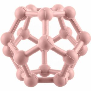 Zopa Silicone Teether Atom rágóka Old Pink 1 db kép