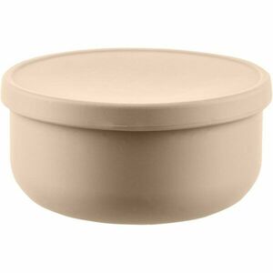 Zopa Silicone Bowl with Lid szilikon tálka kupakkal Sand Beige 1 db kép