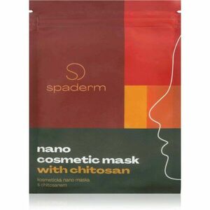 Spaderm Nano Cosmetic Mask with Chitosan fiatalító maszk 1 db kép