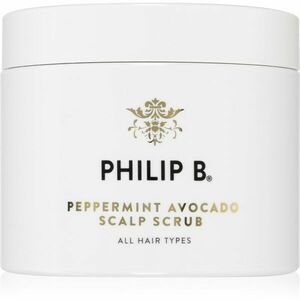 Philip B. Peppermint Avocado peelinges sampon 236 ml kép