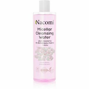 Nacomi Micellar Cleansing Water micellás víz hidratálja a bőrt és minimalizálja a pórusokat 400 ml kép