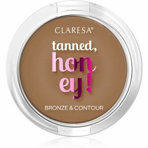 Claresa Tanned, Honey! bronzosító és kontúrozó púder árnyalat 12 Versatile 10 g kép