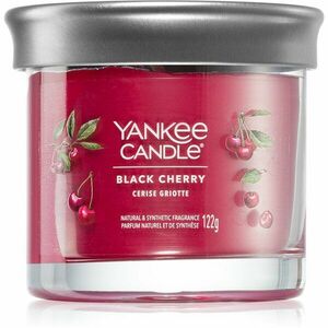 Yankee Candle Black Cherry illatgyertya Signature 122 g kép